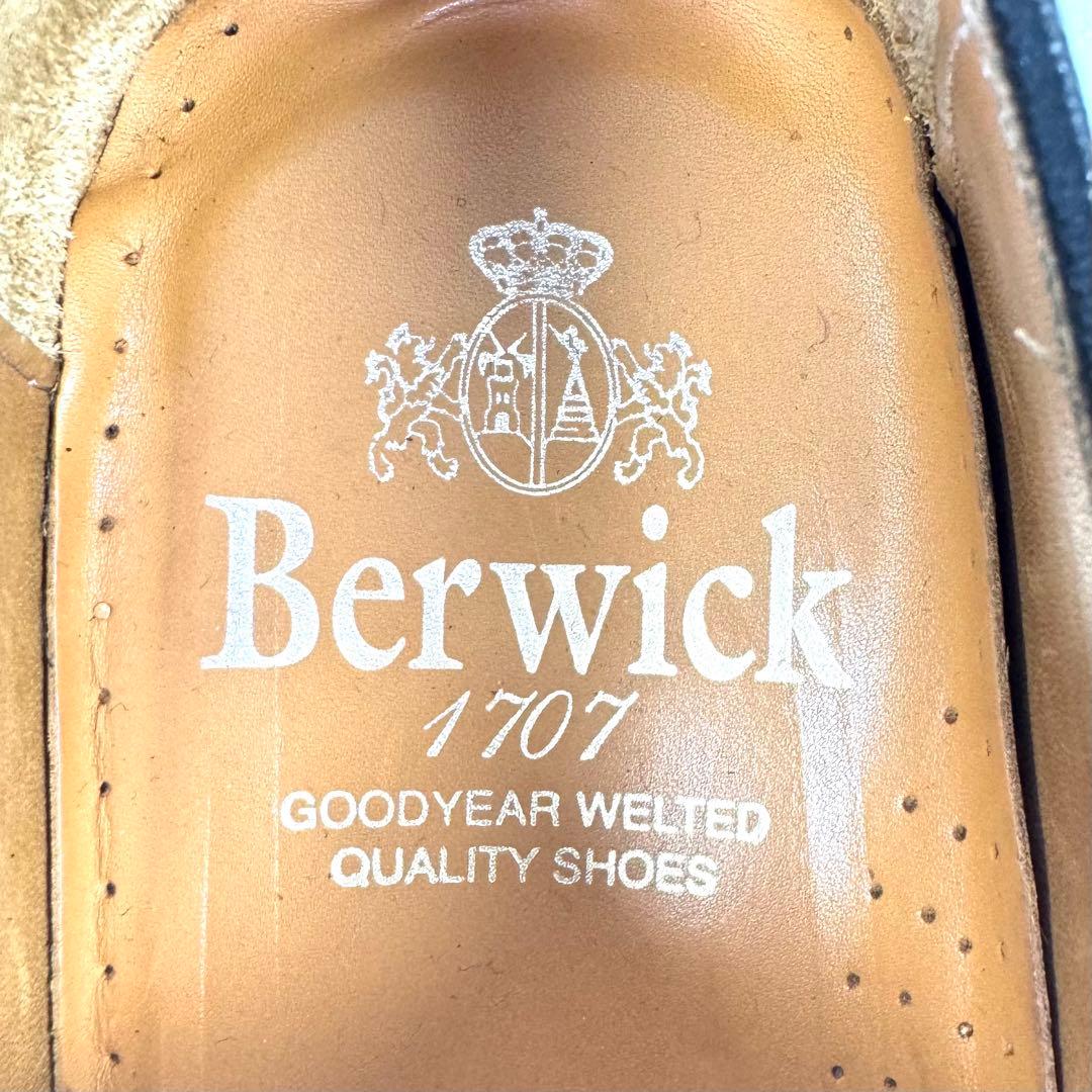 【Berwick】バーウィック（27cm） プレーントゥ ホールカット 美品