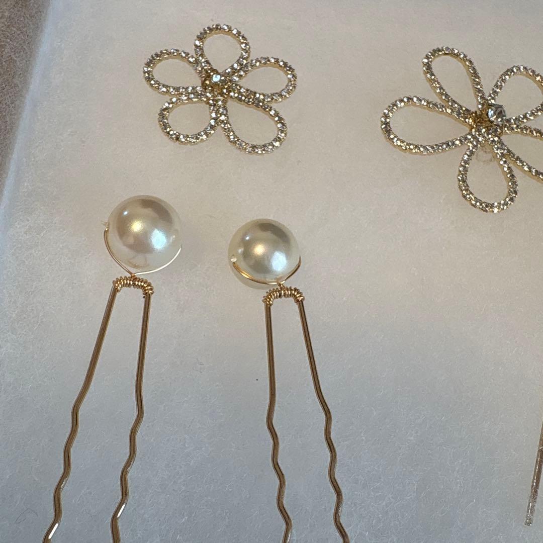 ANNAN WEDDING お花モチーフヘッドパーツ