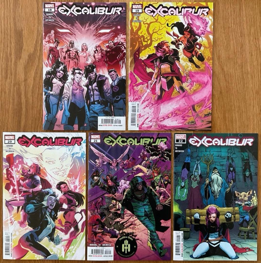 値下げ❗️Excalibur 1-26 コンプリートセット アメコミリーフ 27冊