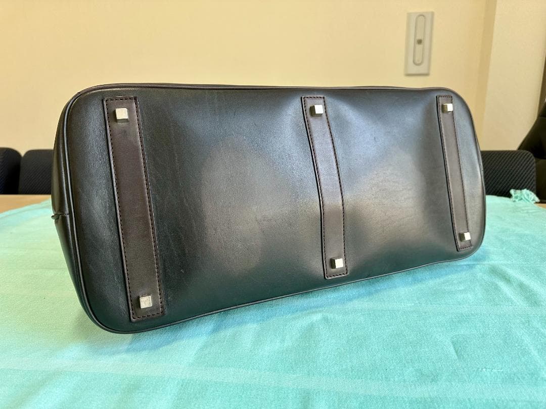 Valextra ヴァレクストラ マイロゴ ボストンバッグ 旅行カバン