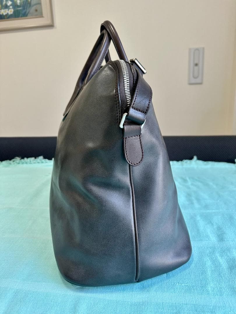 Valextra ヴァレクストラ マイロゴ ボストンバッグ 旅行カバン