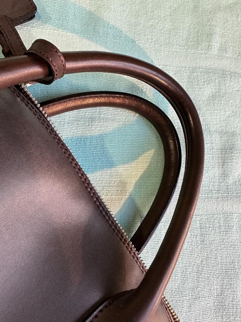 Valextra ヴァレクストラ マイロゴ ボストンバッグ 旅行カバン