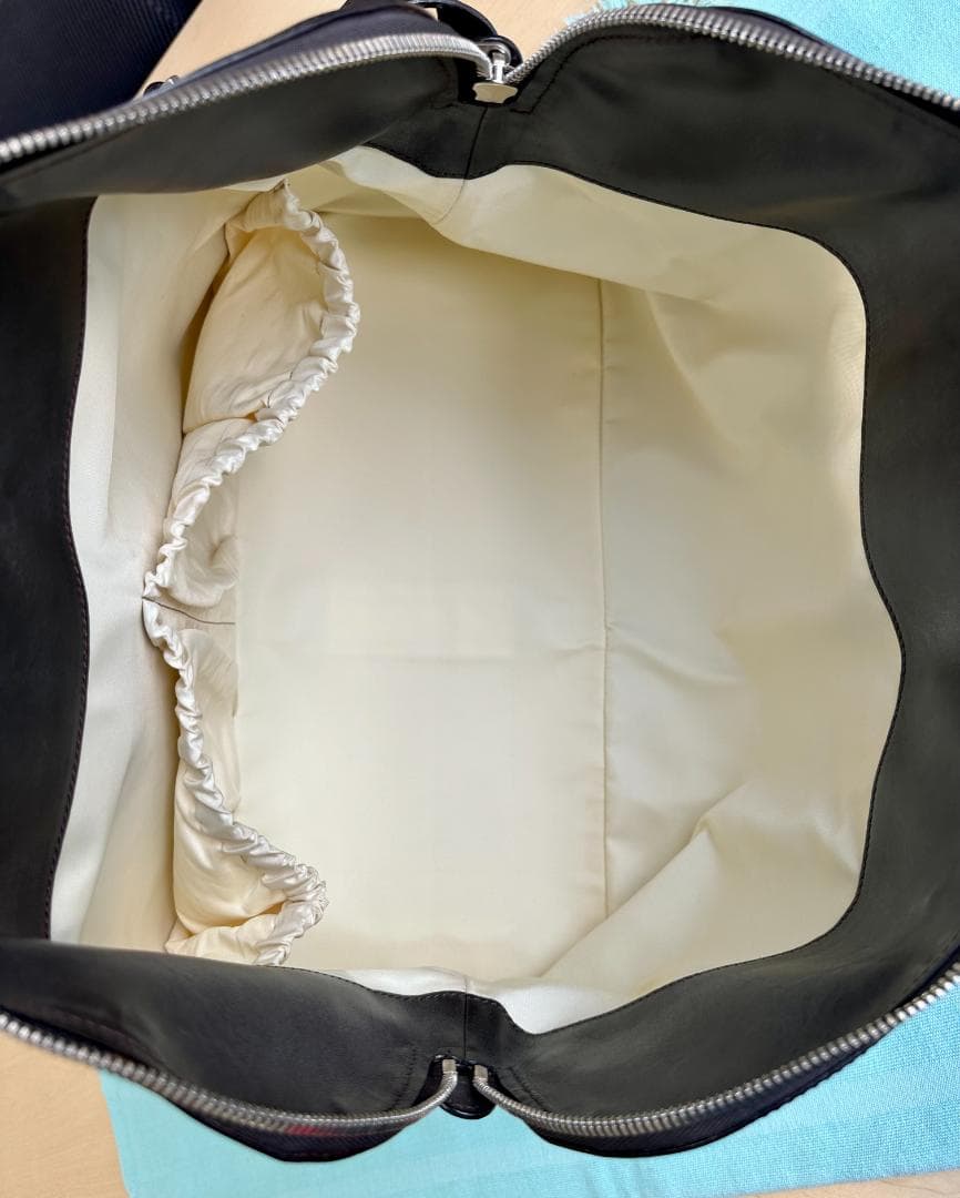 Valextra ヴァレクストラ マイロゴ ボストンバッグ 旅行カバン