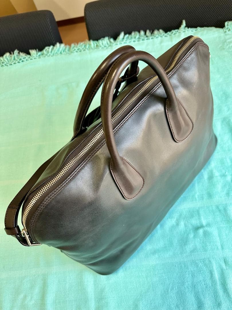 Valextra ヴァレクストラ マイロゴ ボストンバッグ 旅行カバン