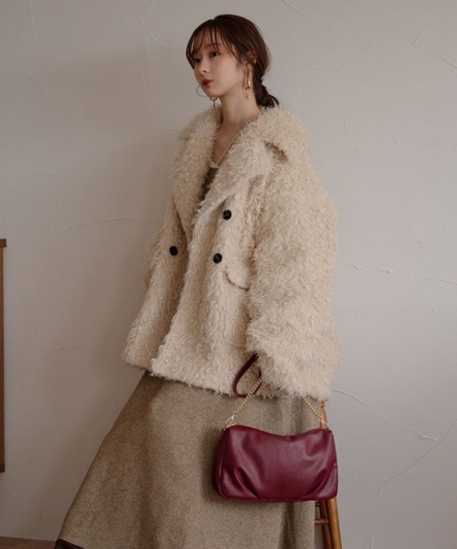 【mideal プードルミドルコート（完売アイテム）】