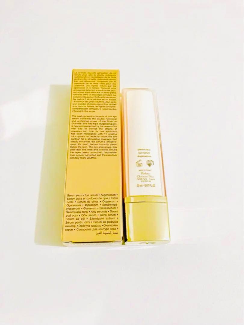 《新品》Dior☆目元美容液☆プレステージ マイクロ セラム ド ローズ ユー