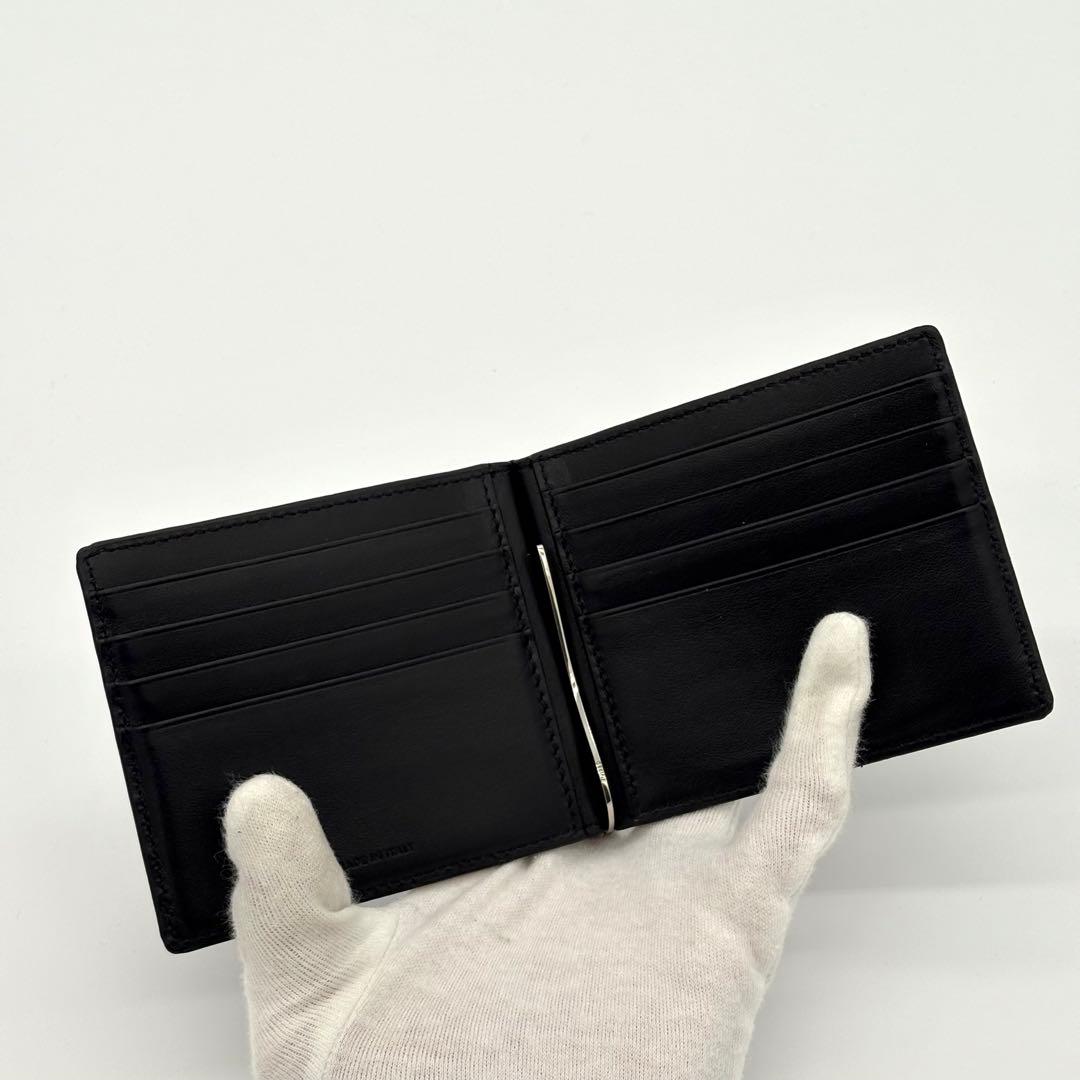 セリーヌ マネークリップ お札入れ 黒 ブラック トリオンフ 箱付き 1776