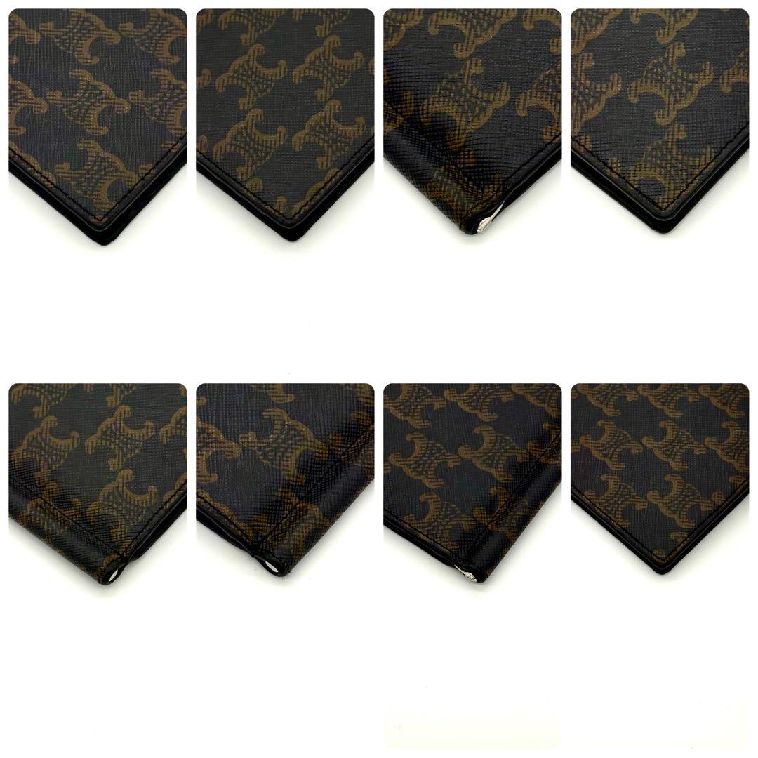 セリーヌ マネークリップ お札入れ 黒 ブラック トリオンフ 箱付き 1776