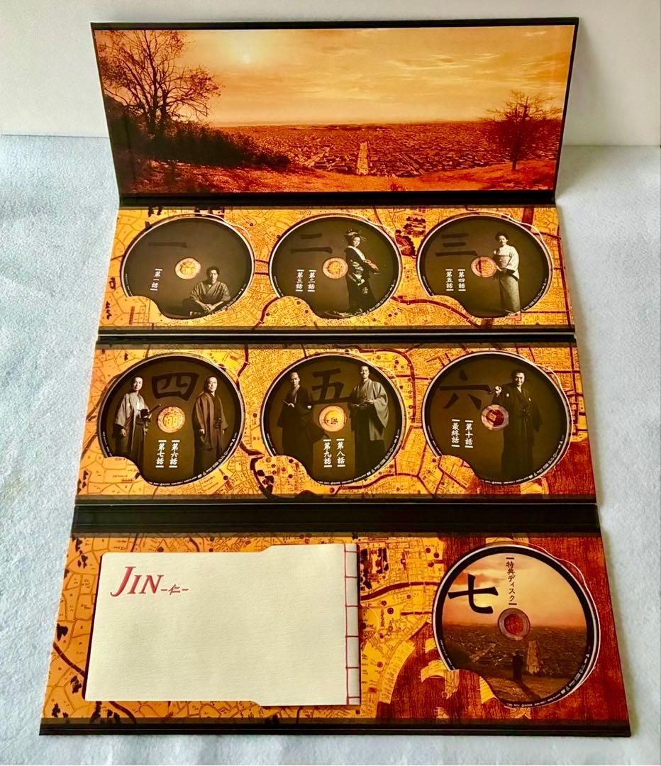 JIN-仁 DVD BOX〈7枚組〉 特典ディスク＆ブックレット付