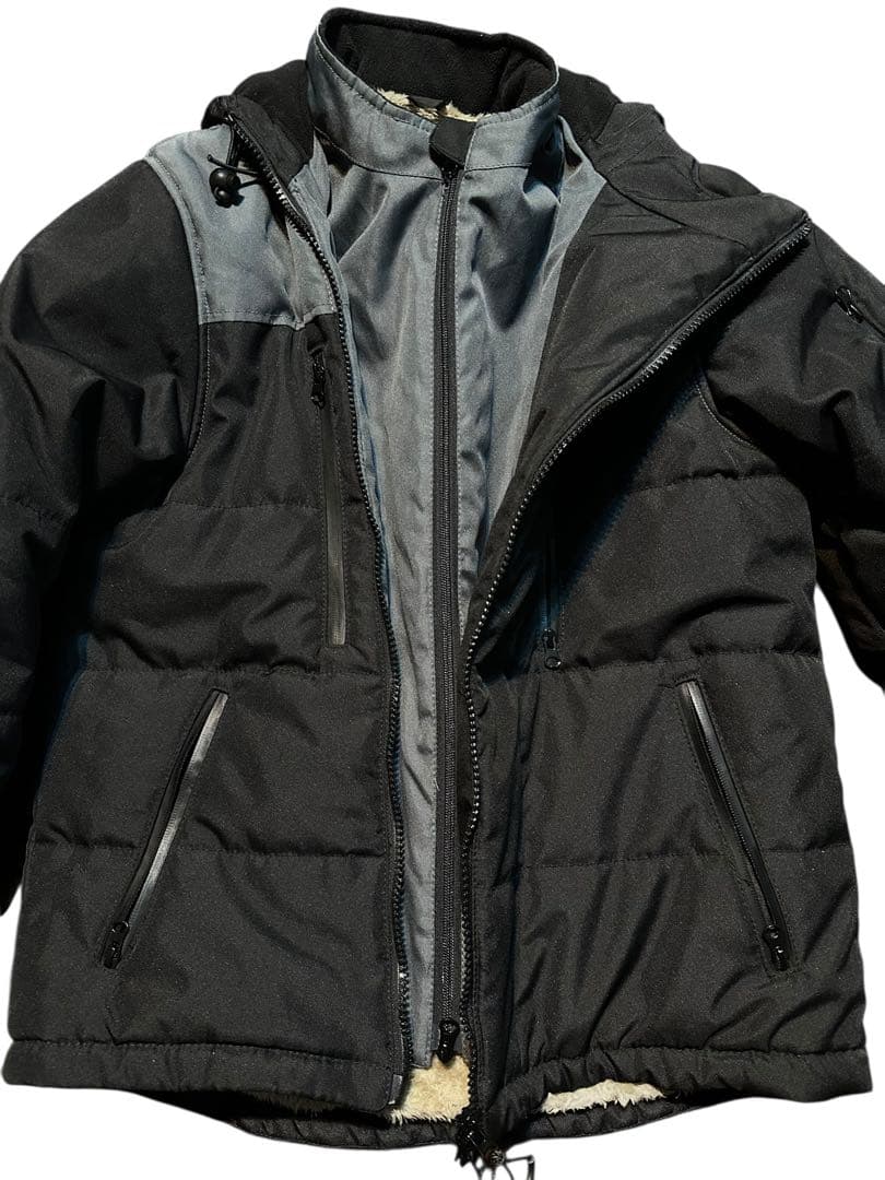 極美品！クレイスミス 中綿 フリース ダブルジップライダースジャケット サイズL