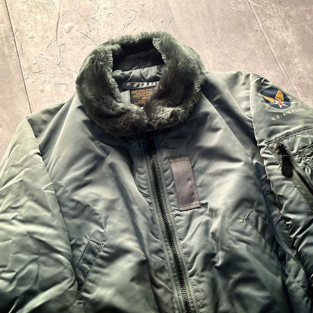 USA 50s復刻　ALPHA B-15D flight jacket y2k
