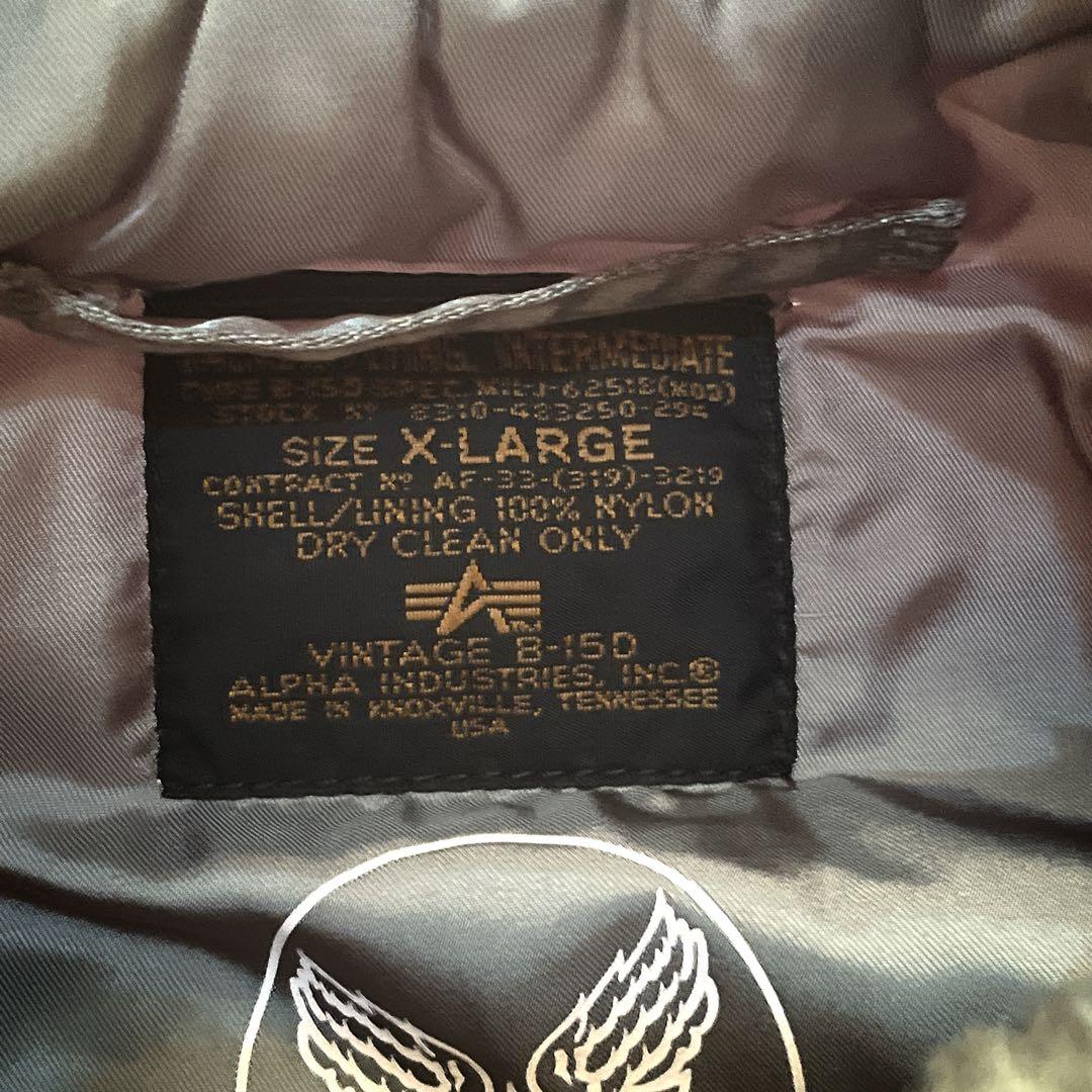 USA 50s復刻　ALPHA B-15D flight jacket y2k