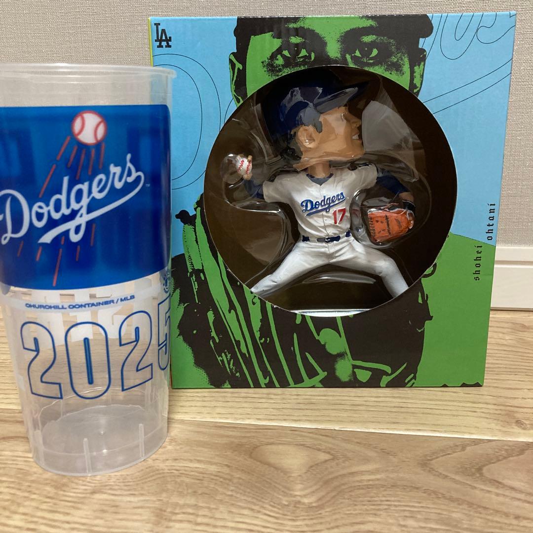 【新品】大谷翔平　ボブルヘッド　9月10日限定　スーベニアカップ付き