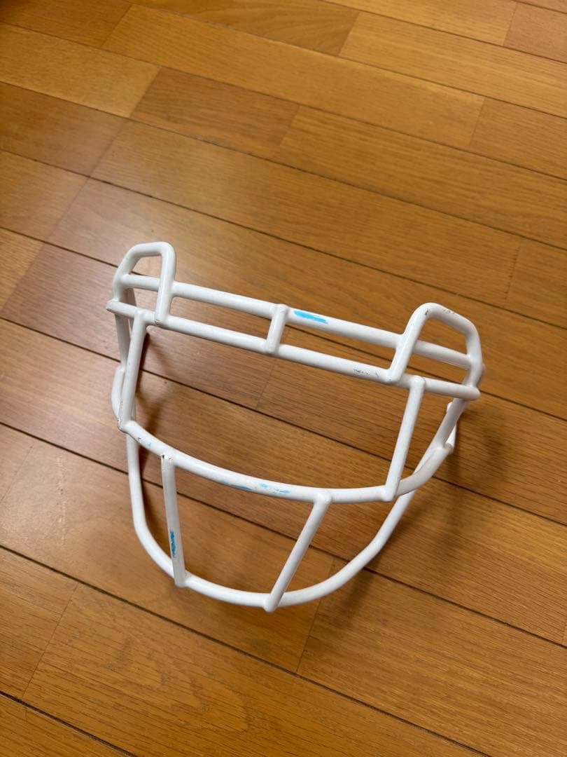 アメリカンフットボール フェイスマスク ホワイト