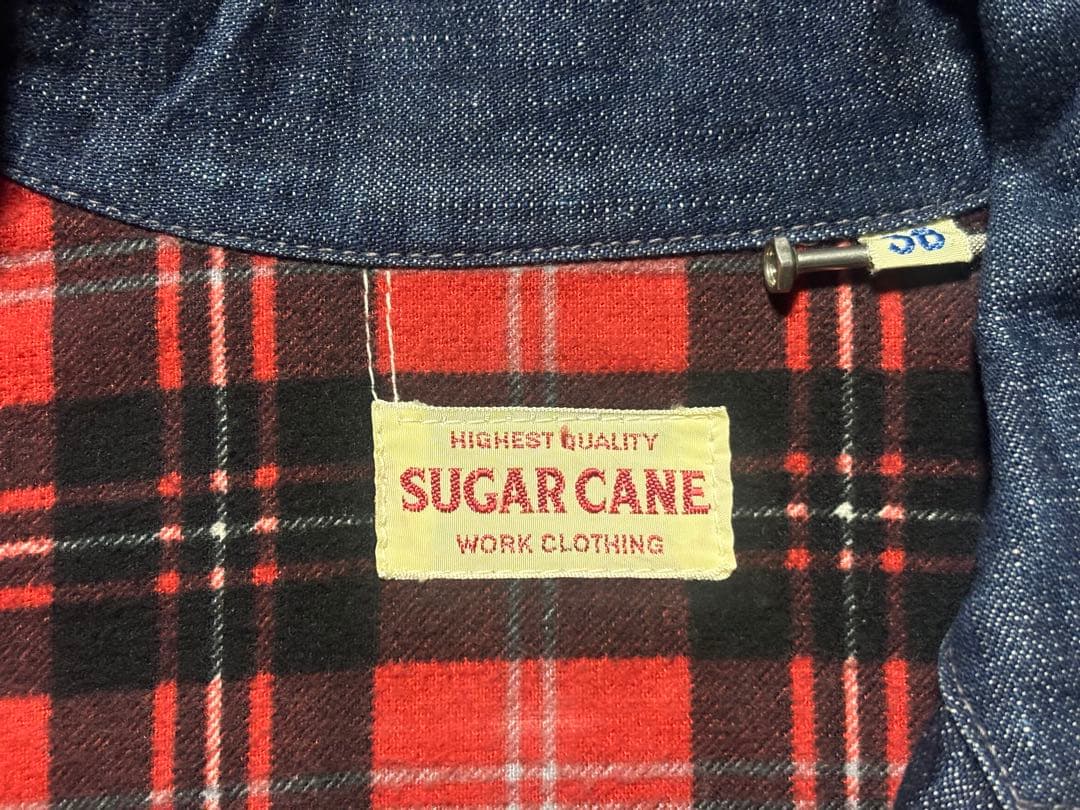 sugar cane デニムジャケット 38 91-b