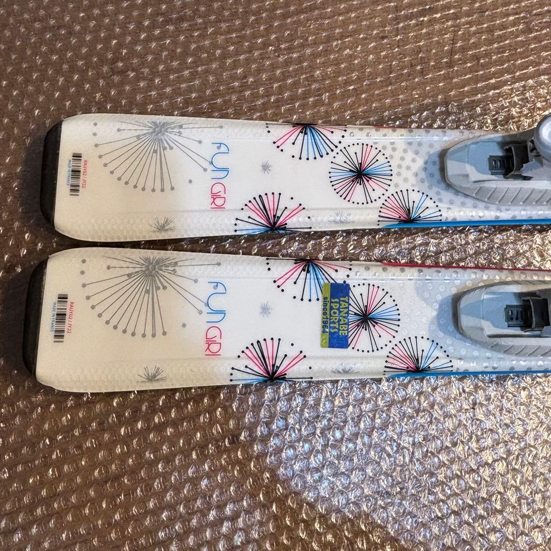 ジュニアスキーセット　ロシニョール　120cm 20-20.5cmブーツ付