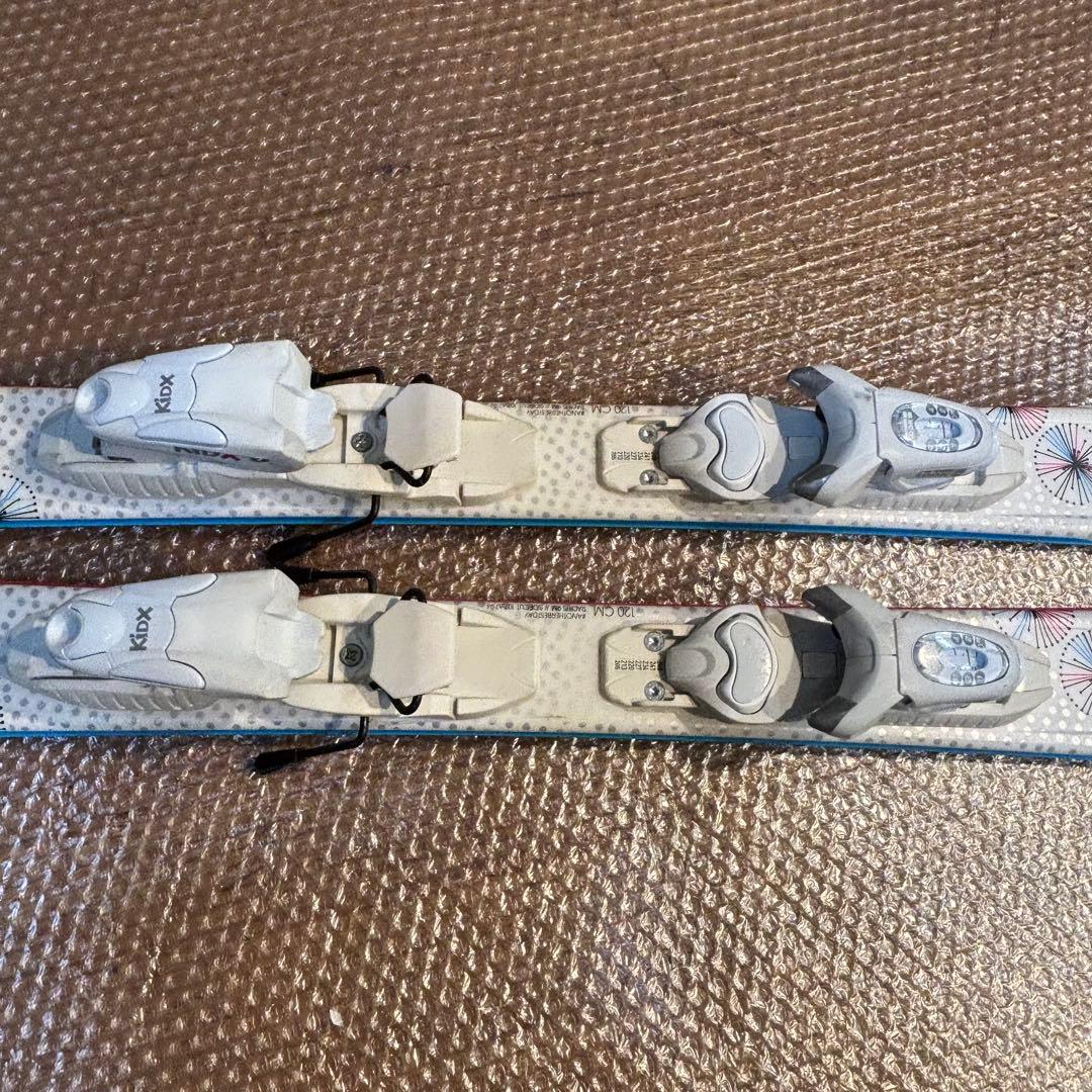 ジュニアスキーセット　ロシニョール　120cm 20-20.5cmブーツ付