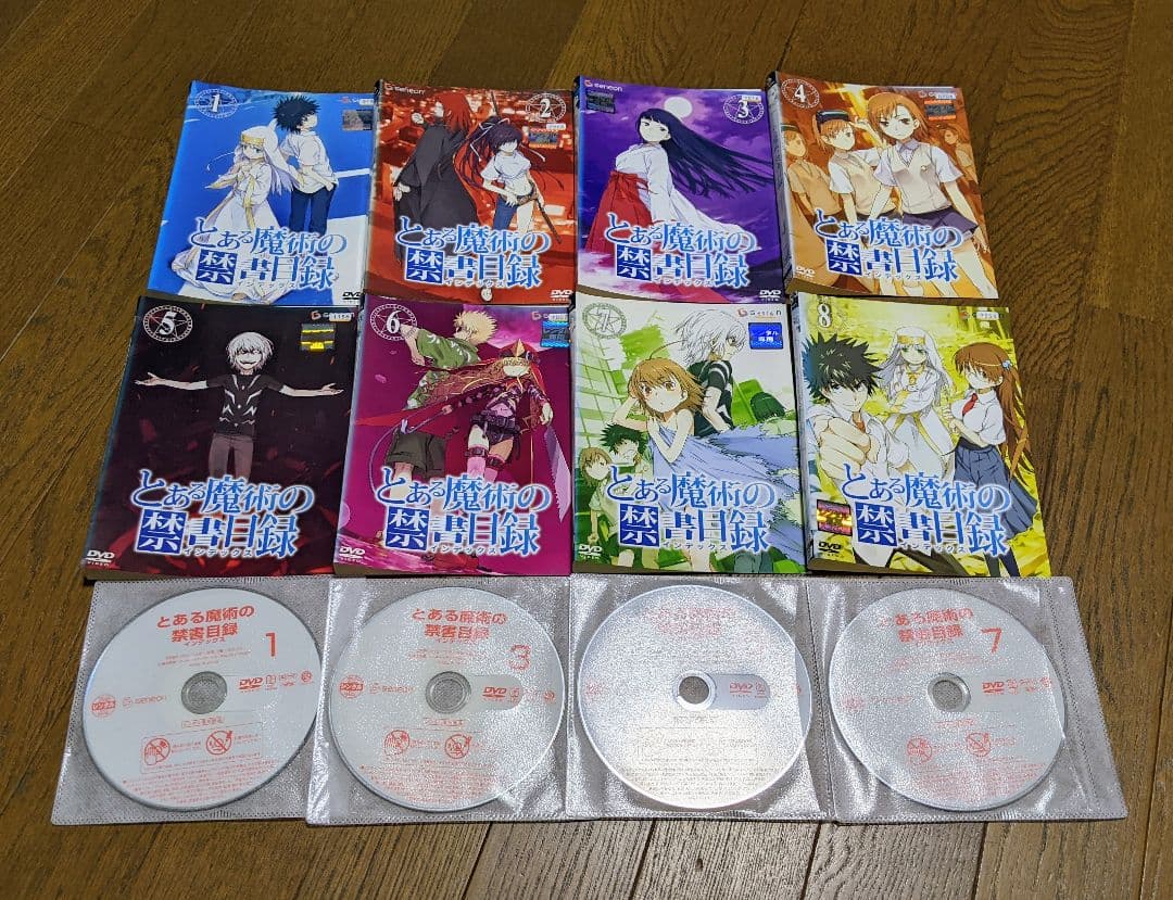 とある魔術の禁書目録　DVD29巻セット　1期＆2期＆3期