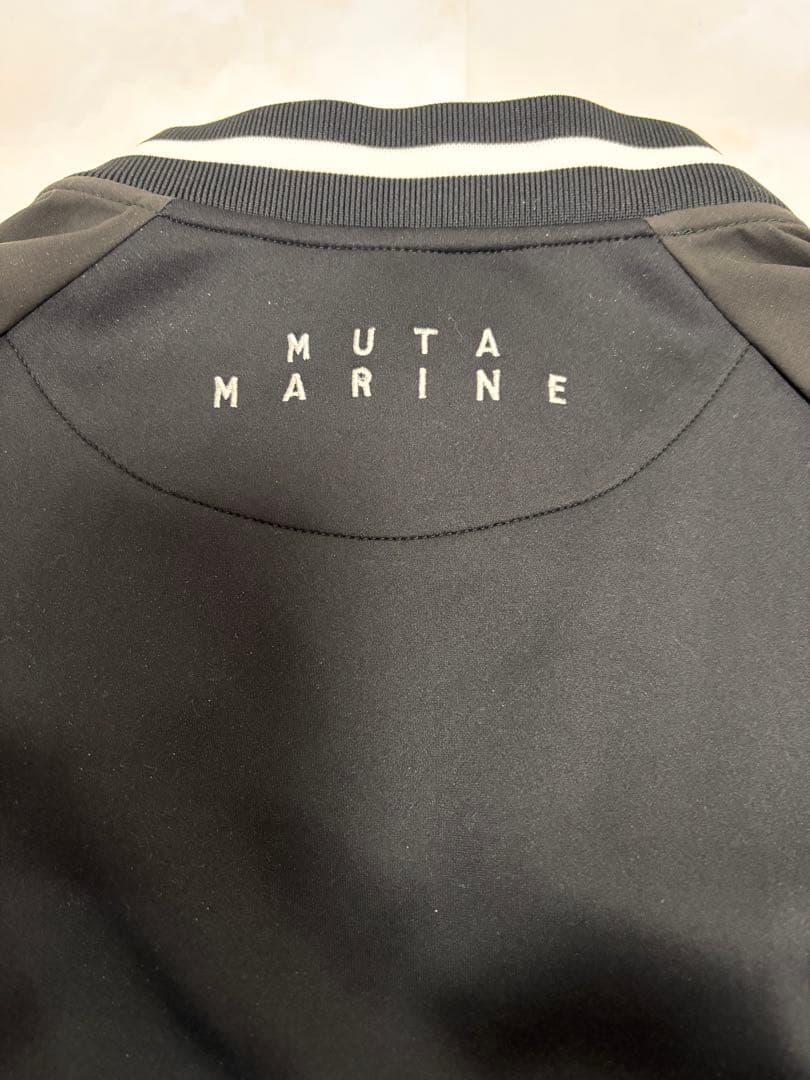 MUTA ブラック ジャージ上下セット アップ6