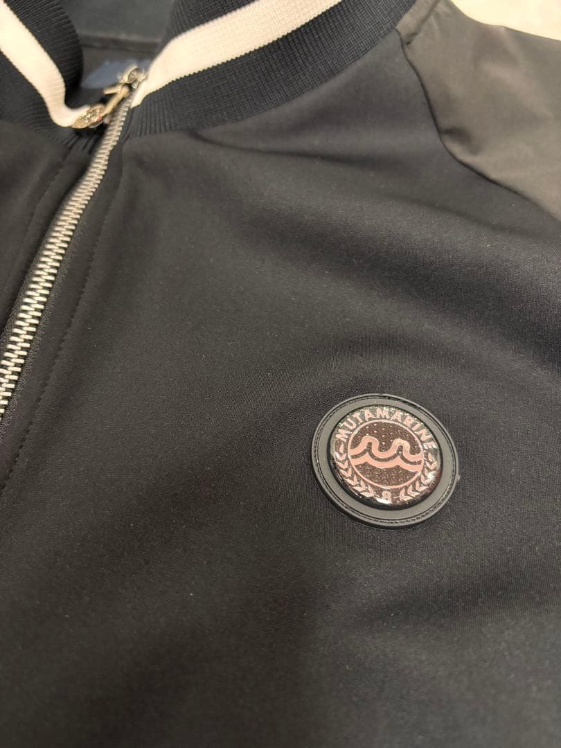 MUTA ブラック ジャージ上下セット アップ6