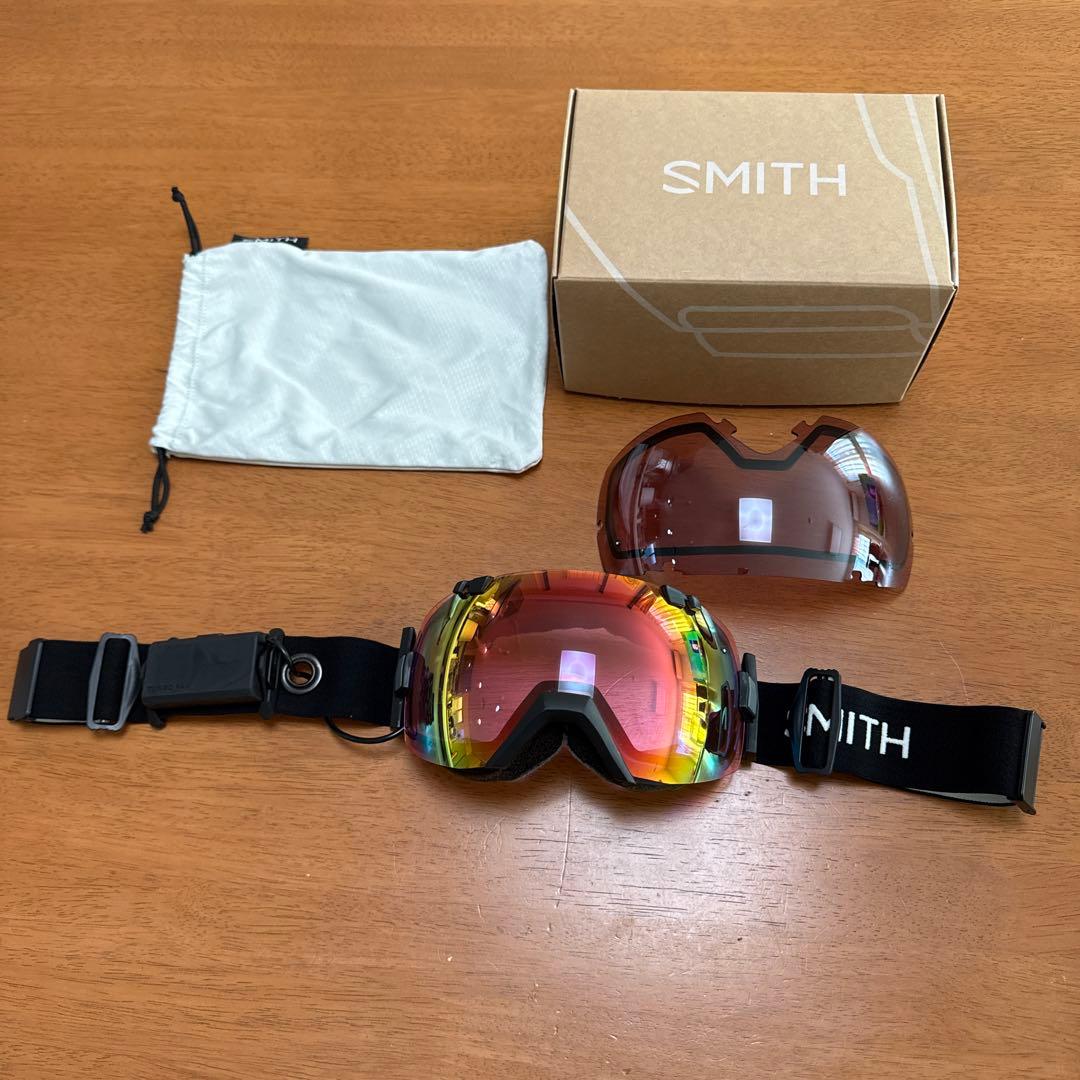 美品 SMITH スミス ゴーグル I/OX ターボファン