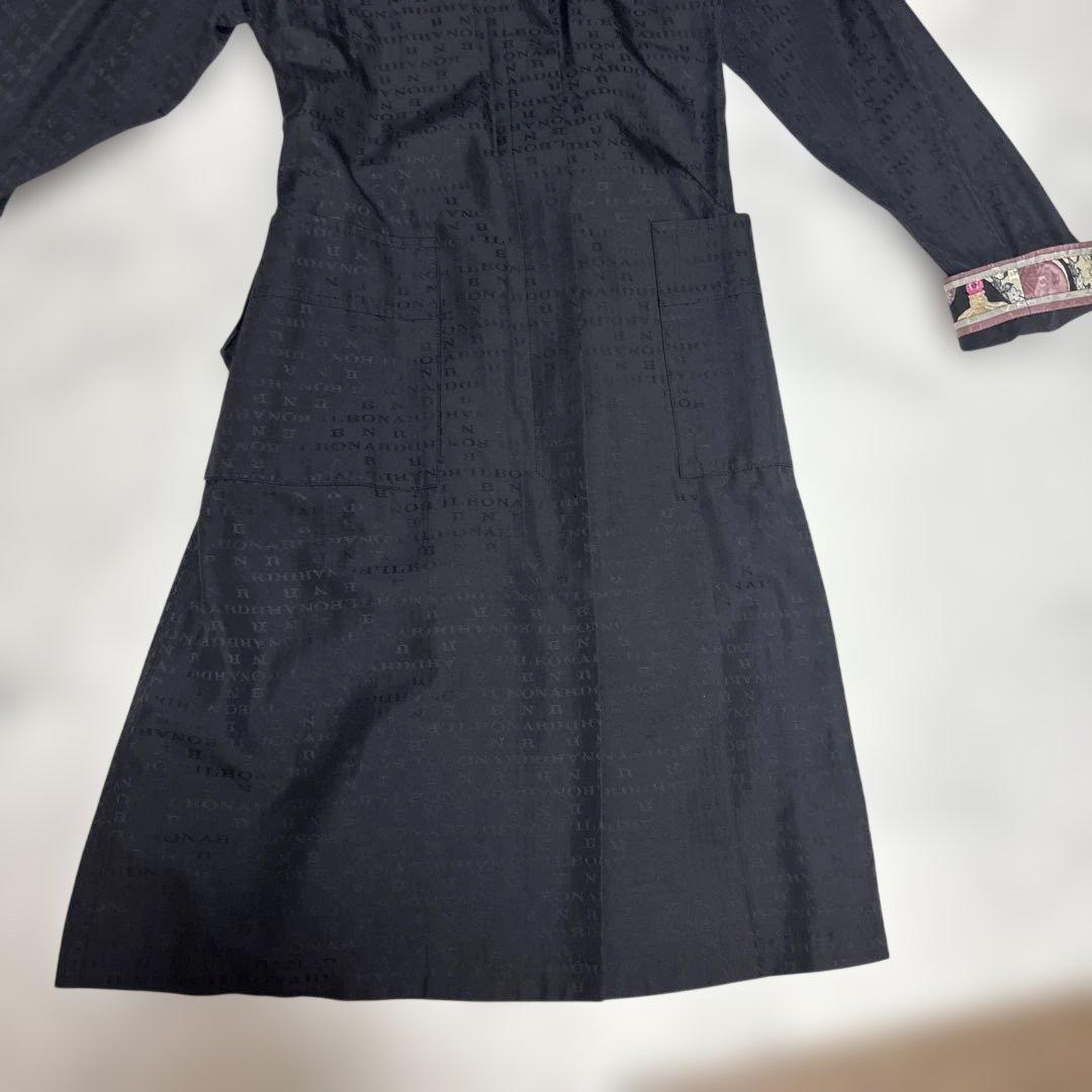 LEONARD ブラック ロングコート