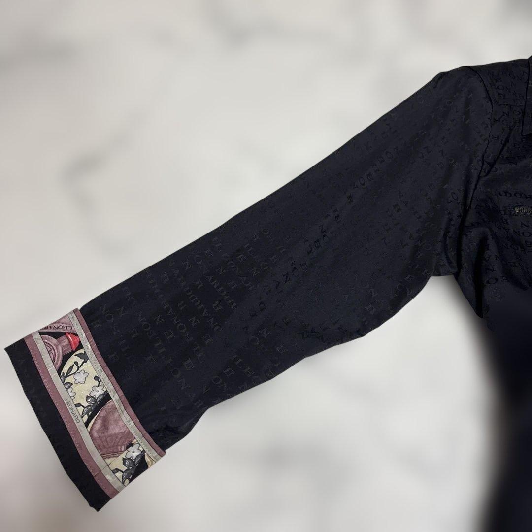 LEONARD ブラック ロングコート