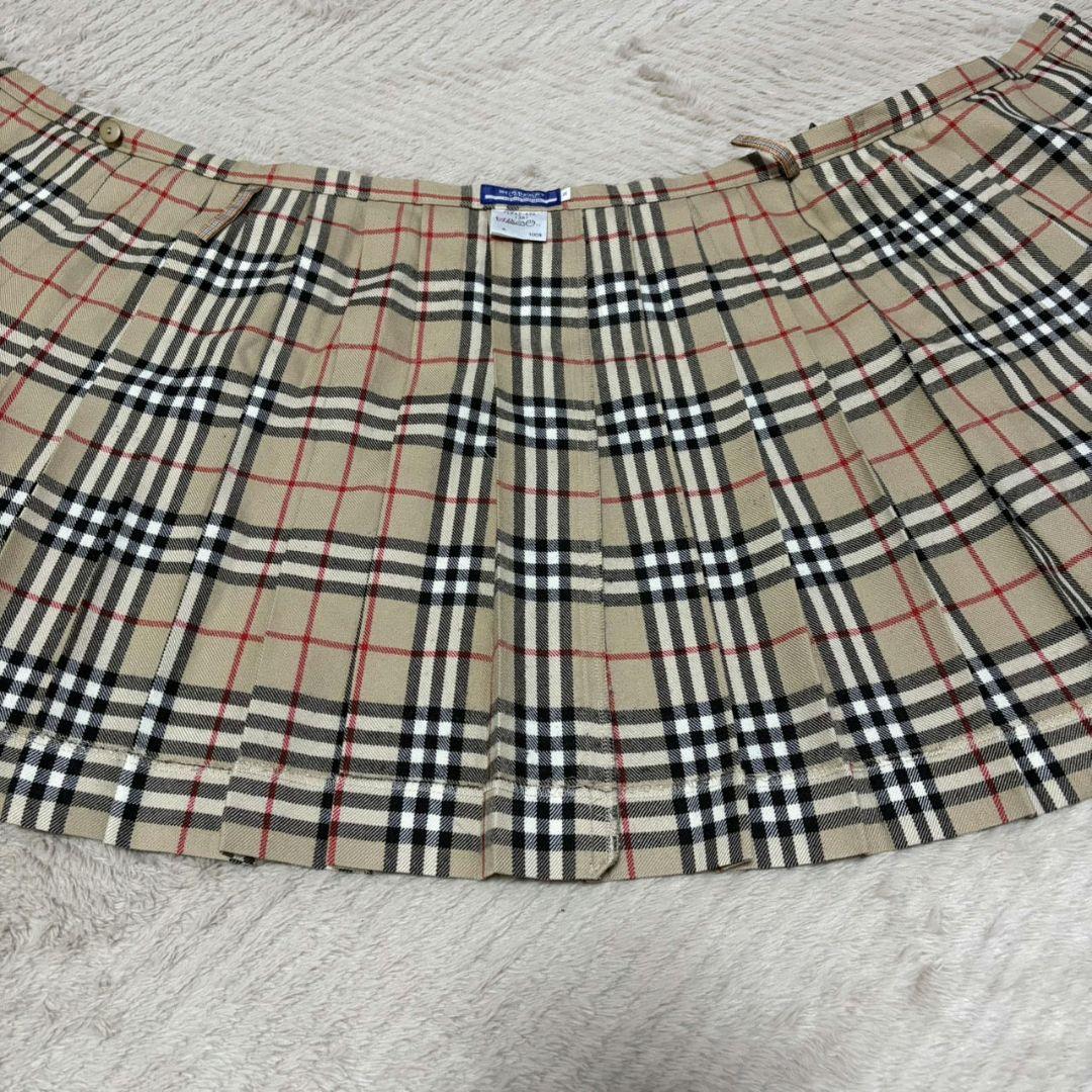 【ANCHOVY✨️】　Y2K✨ バーバリーブルーレーベル ラップスカート