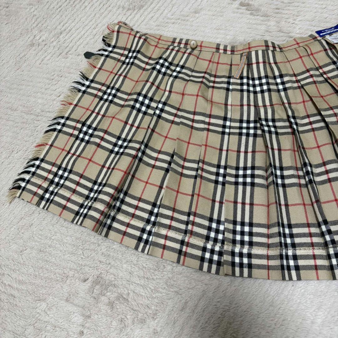 【ANCHOVY✨️】　Y2K✨ バーバリーブルーレーベル ラップスカート