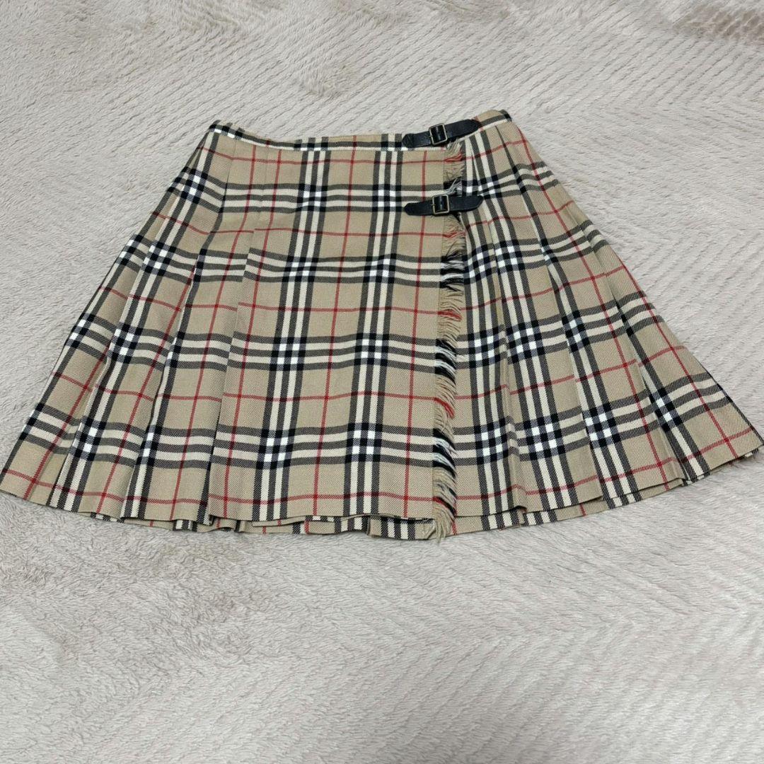 【ANCHOVY✨️】　Y2K✨ バーバリーブルーレーベル ラップスカート