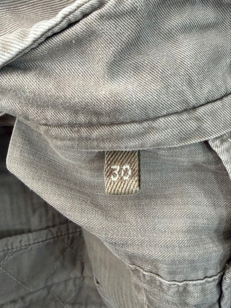 秋冬 INCOTEX SLACKS コットンパンツ 30 カーキベージュ