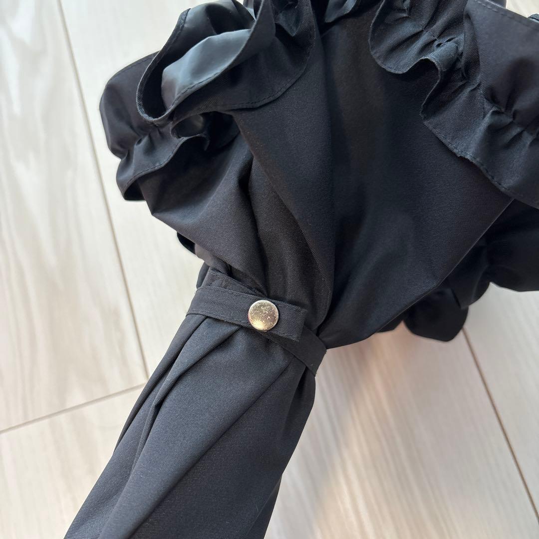 サンバリア　日傘　長傘　Sサイズ　フリル