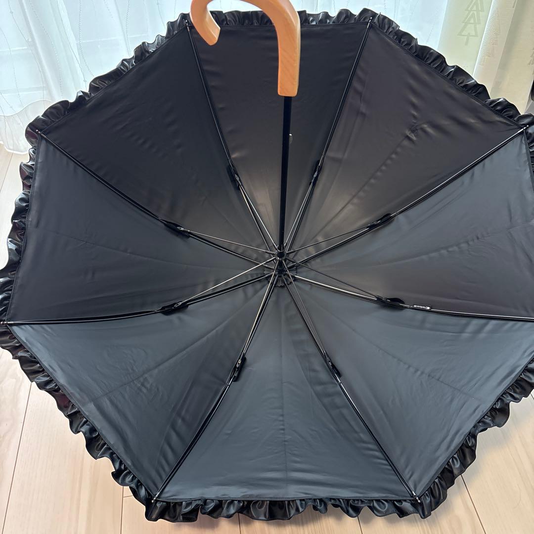 サンバリア　日傘　長傘　Sサイズ　フリル