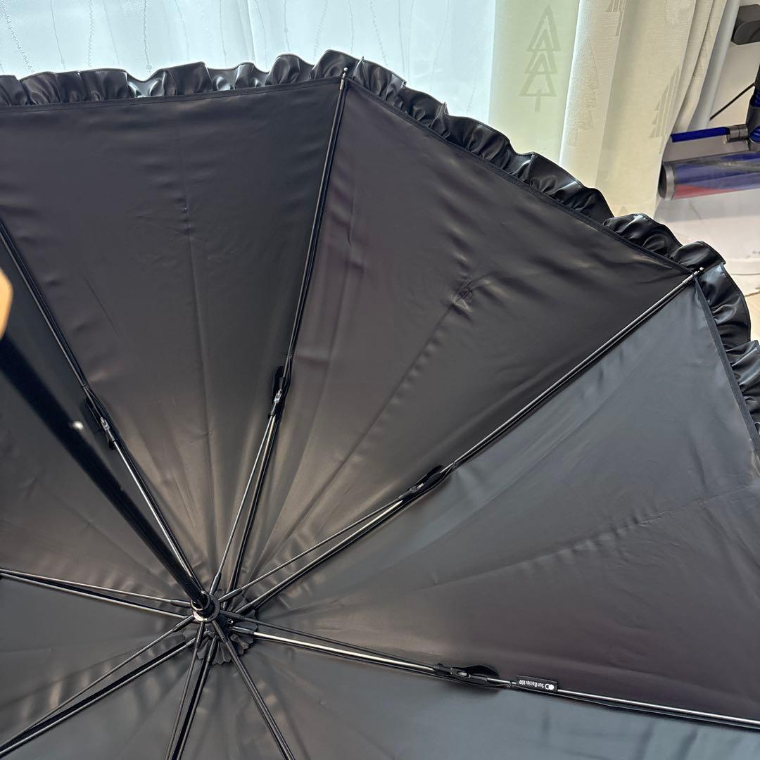 サンバリア　日傘　長傘　Sサイズ　フリル