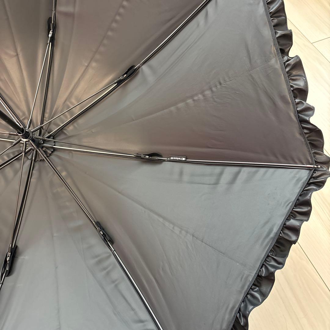 サンバリア　日傘　長傘　Sサイズ　フリル