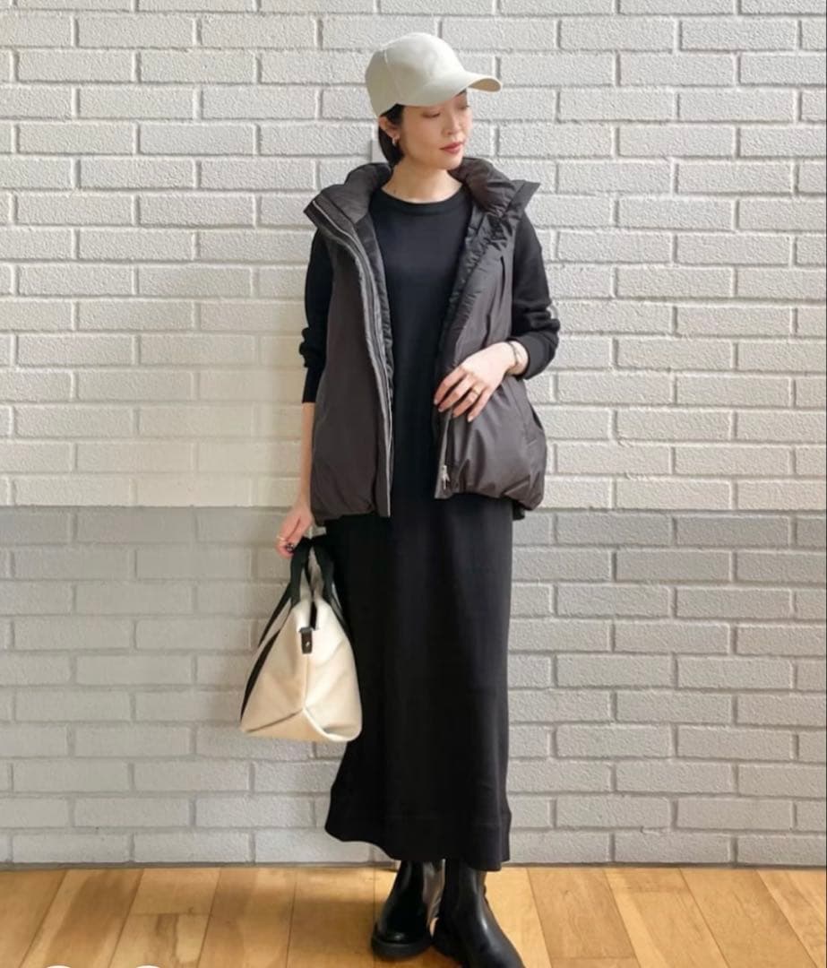 【期間限定値下げ】グリーンレーベル　タウンベスト　ブラック／36サイズ