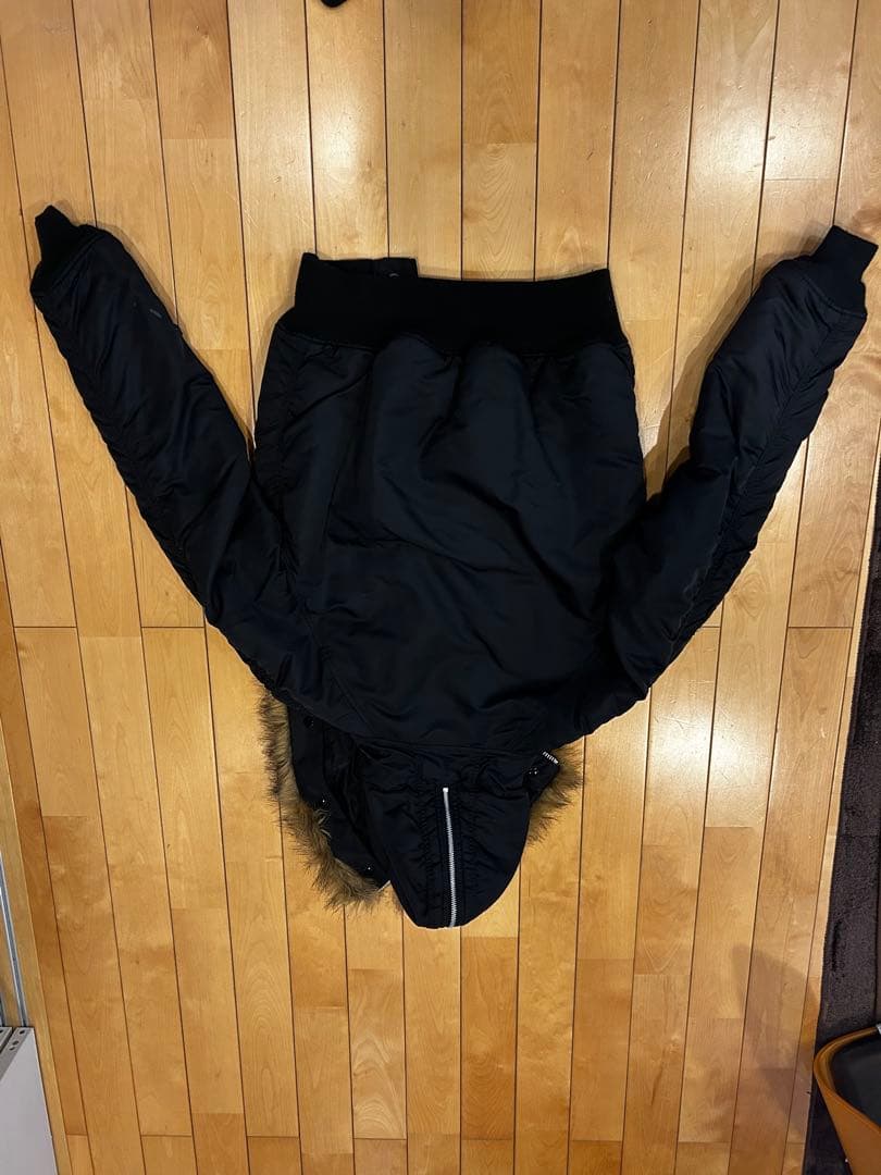 ALPHA INDUSTRIES N-2B フライトジャケット M 黒ファー付