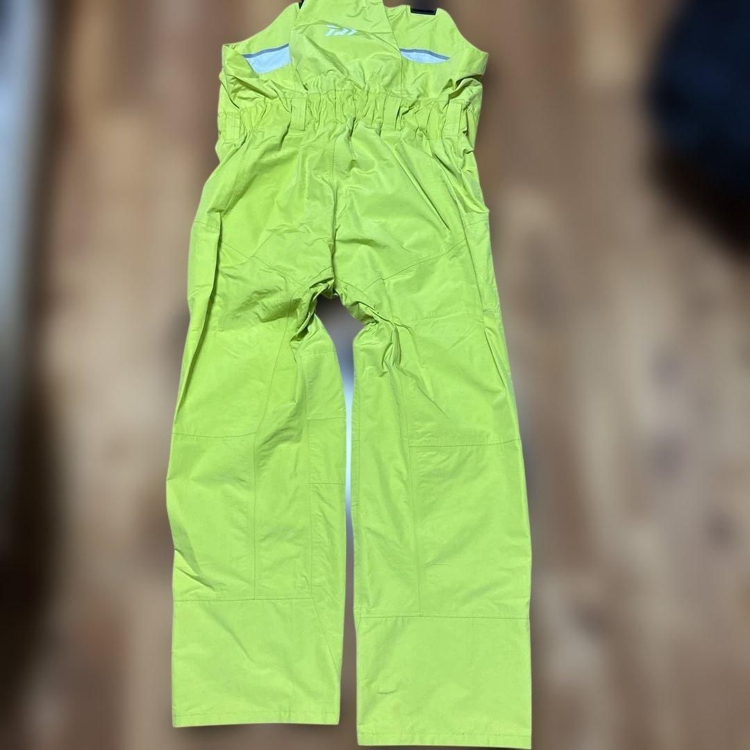 新品　Daiwa DR-3723 イエロー×グレー GYネットレインスーツ