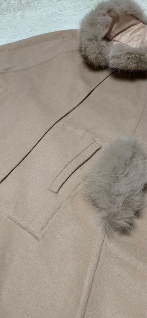 グレースコンチネンタル　 フォックスリバーポンチョコート