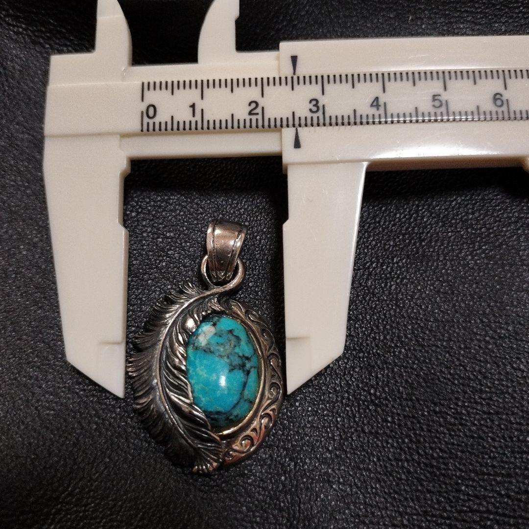 SAAD ターコイズ ネックレス ペンダントトップ