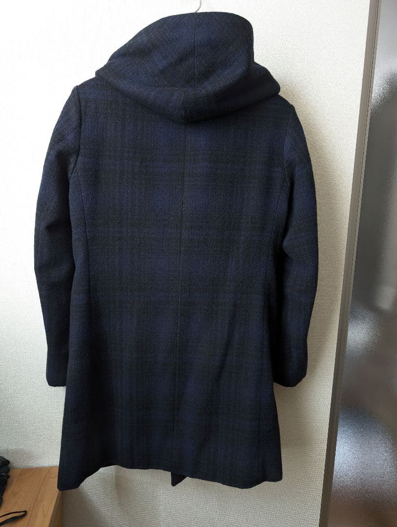 ジュンハシモト wrap coat メルトン ラップコート サイズ4
