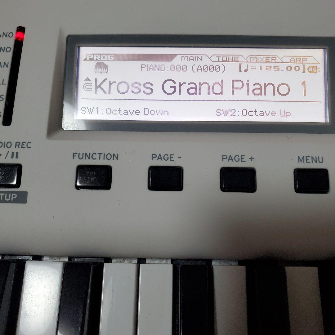 【希少カラー】KORG KROSS2-61 ホワイト シンセサイザー