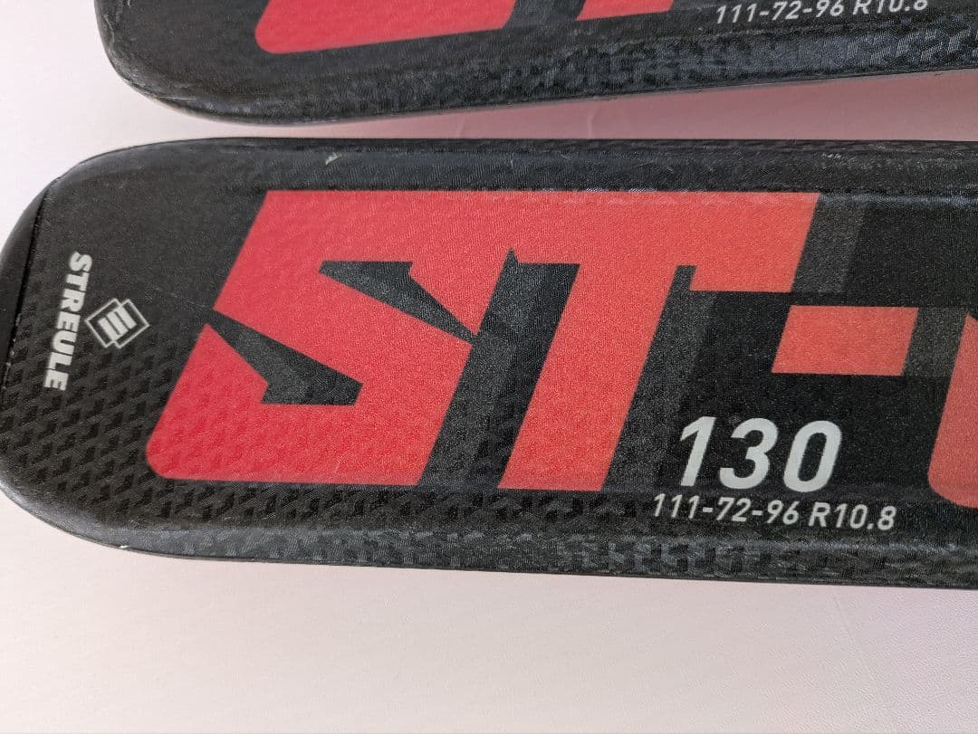 STREULE　130cm　スキー板　✕ LANGEブーツ　ストック　セット