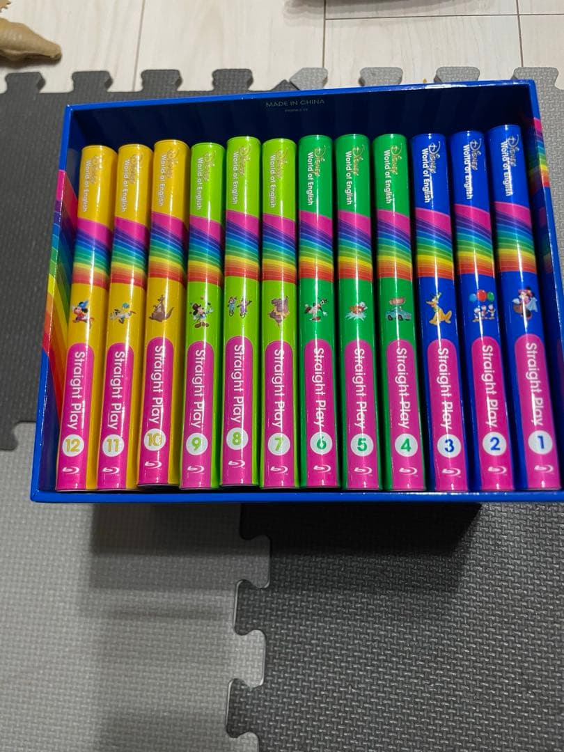 DWE ディズニー英語システム　ストレートプレイ　Blu-ray