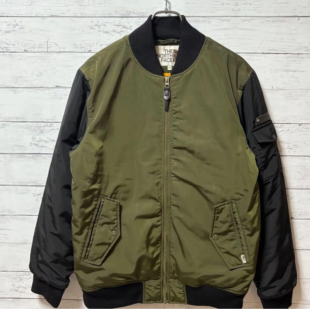 【希少】韓国限定 THE NORTH FACE MA-1ジャケット XL