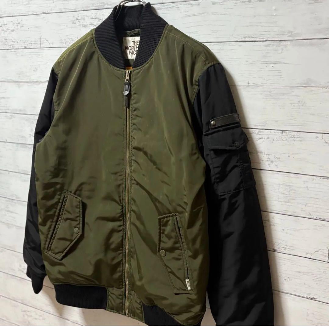 【希少】韓国限定 THE NORTH FACE MA-1ジャケット XL