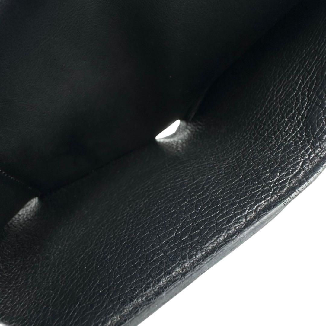 【なな】ルイヴィトン アンプラント ポルトフォイユ ゾエ 黒 本革