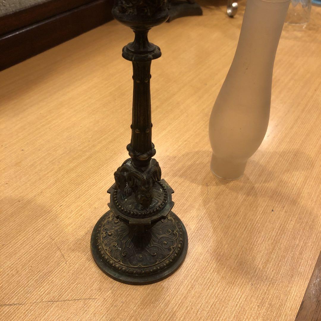 渓流あまごさん専用オイルランプ1920年代製ビクトリアン オイルランプ