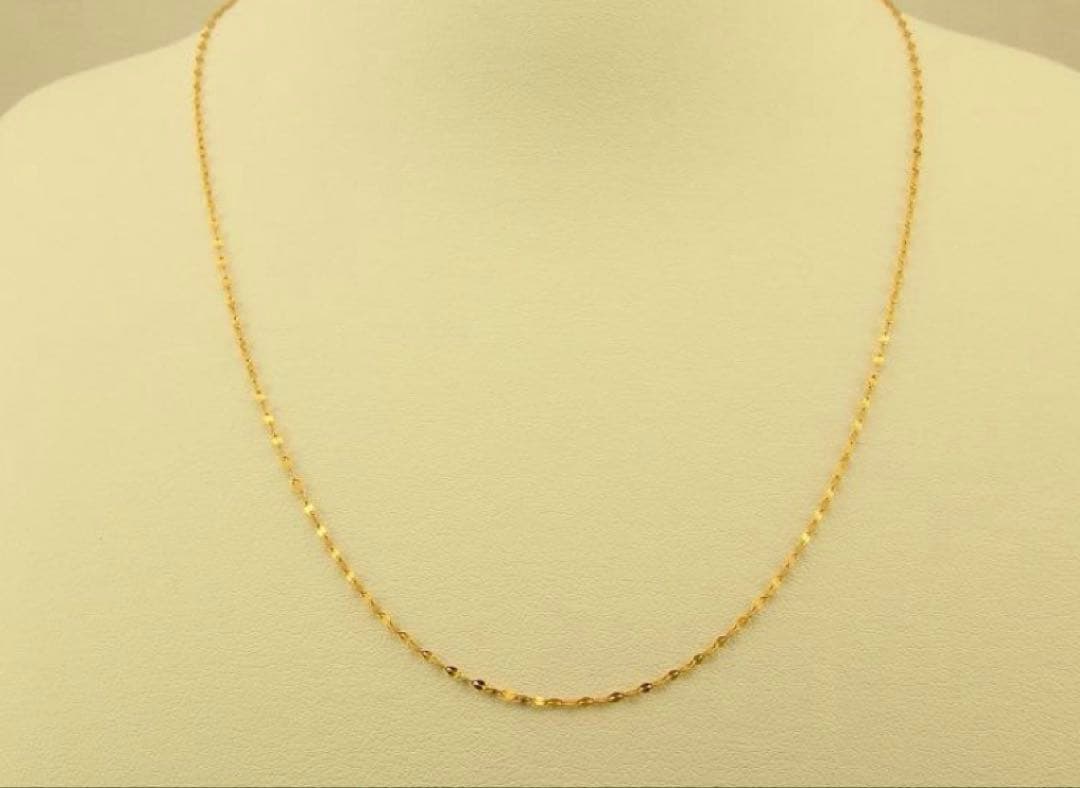 大特価✨早いもの勝ち✨新品18金 K18 ネックレス 45cm アジャスター