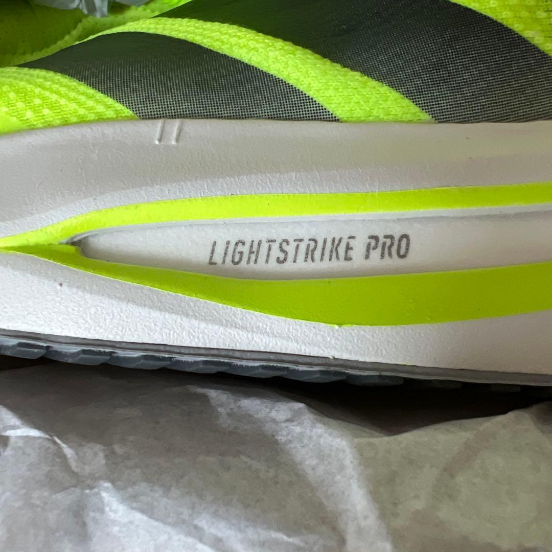 【adidas】ADIZERO SL2 ライトスパイク　メンズ　ネオンイエロー